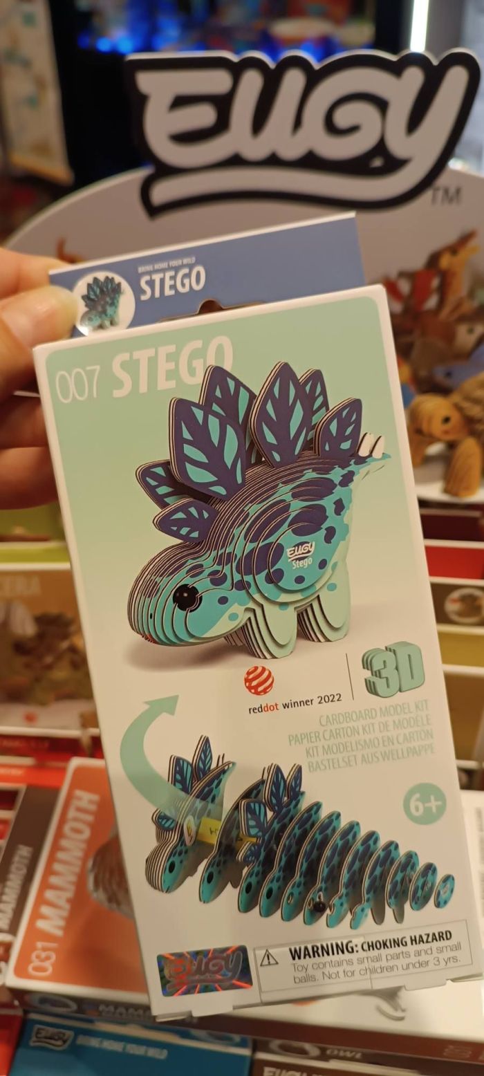 EUGY 3D DINOSAURE STEGO