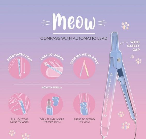 Compas à Mine Automatique - Meow