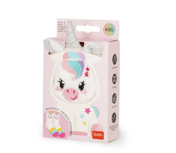 CHAUSSETTES ANTIDERAPANTES ENFANT UNICORN