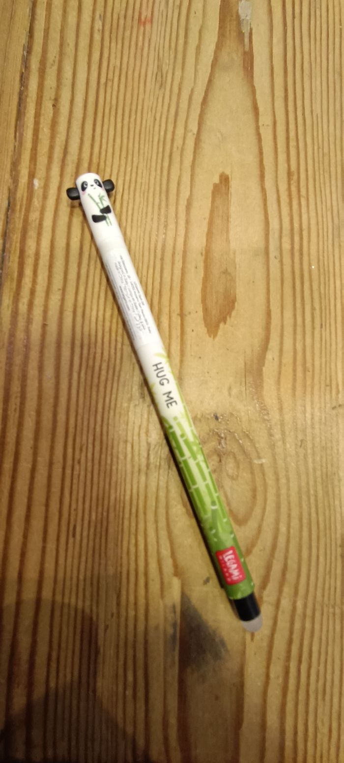 STYLO A ENCRE GEL EFFACABLE PANDA