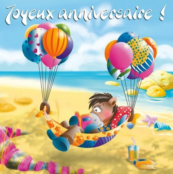 CARTE 3D DIDDL JOYEUX ANNIVERSAIRE