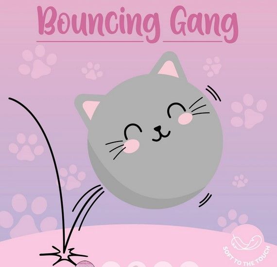 BALLE REBONDISSANTE KITTY