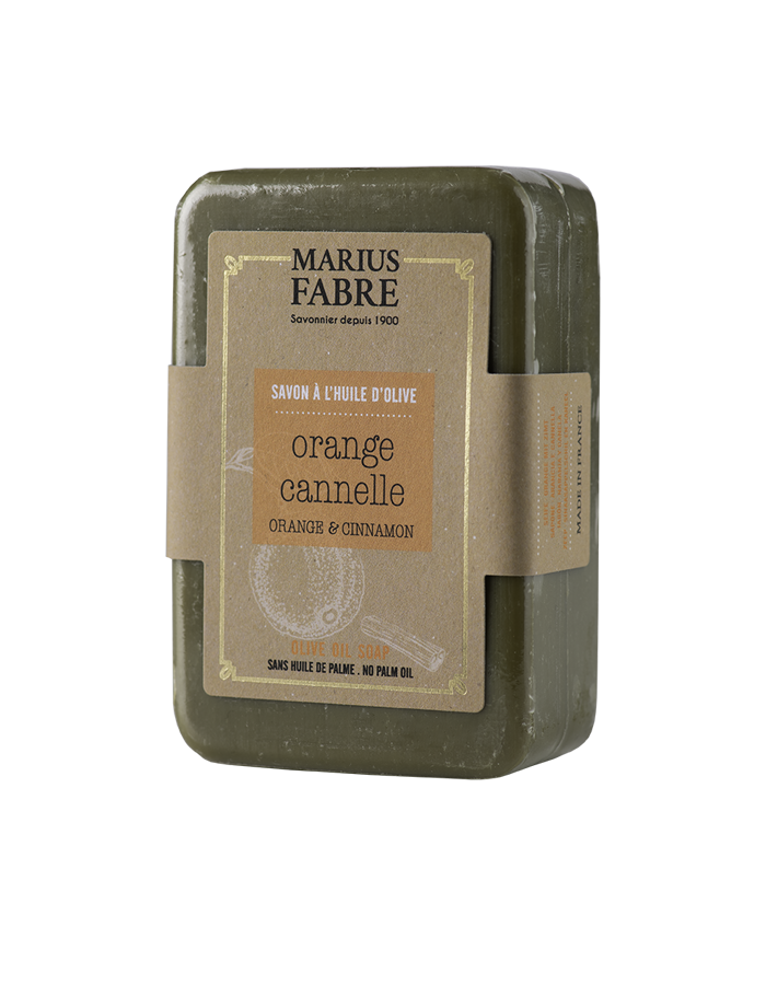 Savon parfumée ORANGE CANNELLE 250g sans huile de palme