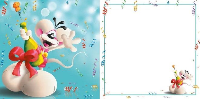 CARTE 3D DIDDL FELICITATION ON TRINQUE A TA SANTE