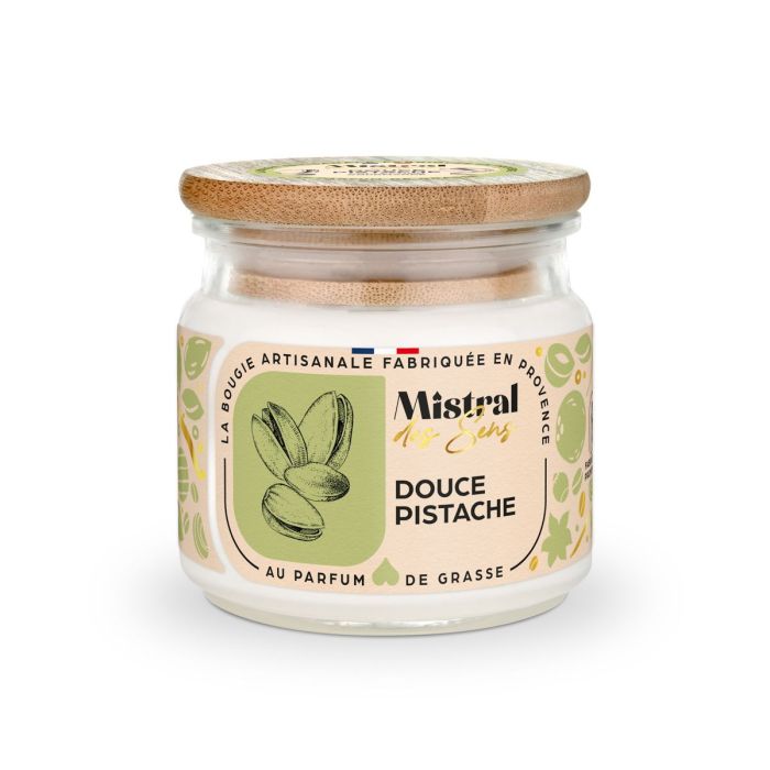 BOUGIE PARFUMEE DOUCE PISTACHE