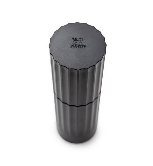  Open Tire-bouchon à vis sans fin avec coupe-capsule, noir, 16,3 cm