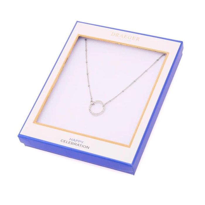 COLLIER ARGENTE AVEC ANNEAU