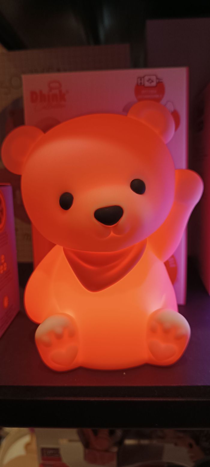 VEILLEUSE SOUPLE TOTO L'OURSON RECHARGEABLE