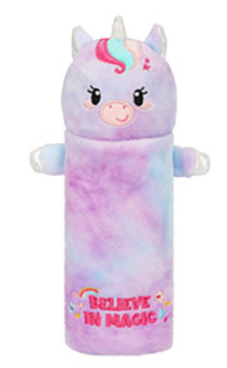 Super Soft! - Plush Pencil Case - Unicorn