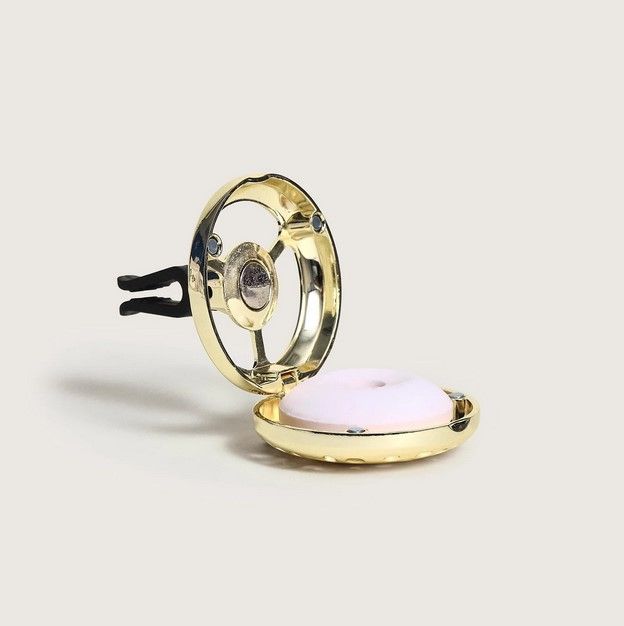 Coffret Les Petits Trésors Ophelia diffuseur voiture & porte clefs Or