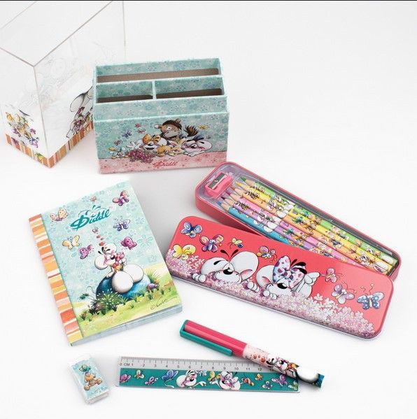  Set écriture Diddl collection printanière : l’essentiel du bureau réuni dans un écrin fleuri
