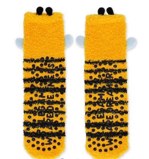 CHAUSSETTE ANTIDERAPANTES ADULTES BEE