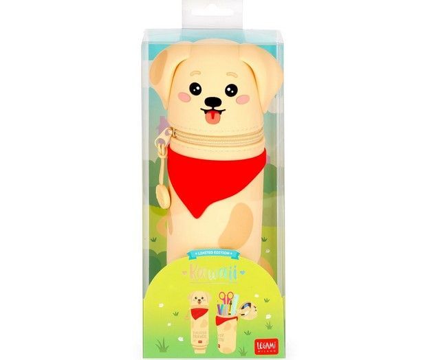 Trousse en Silicone Souple 2-en-1 - Kawaii Golden