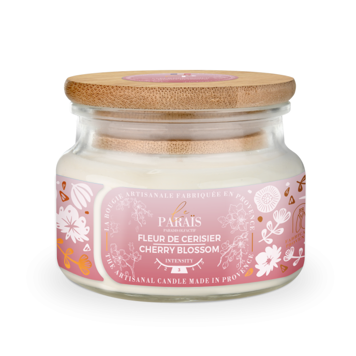 BOUGIE PARFUMEE FLEURS DE CERISIER