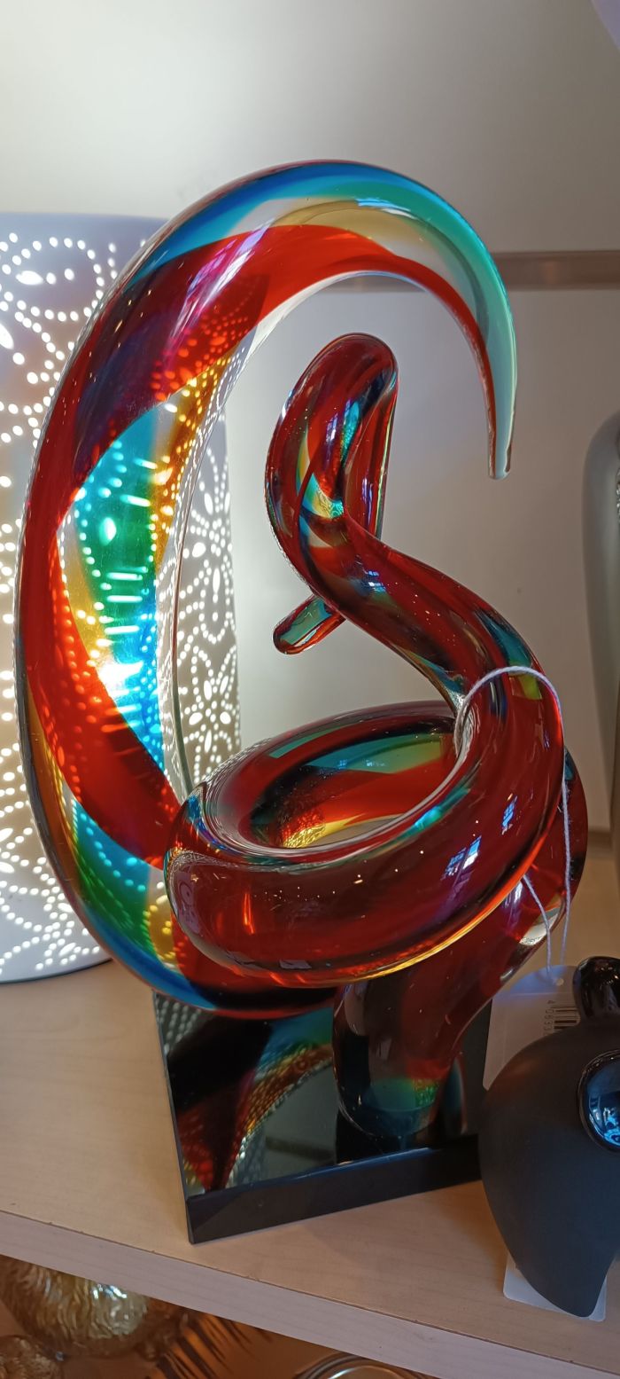 SCULPTURE VERRE "PALMEIRA"