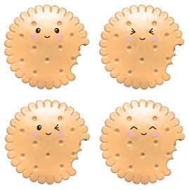 SET DE 4 CLIPS DE FERMETURE POUR SACHETS COOKIES