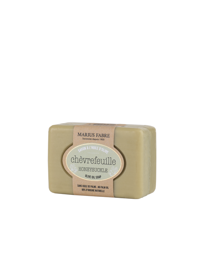 Savonnette parfumée CHEVREFEUILLE 100g sans huile de palme