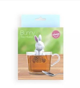 Infuseur à thé Bunny | passoire à thé blanche