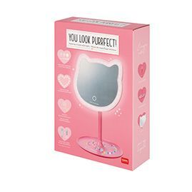 MIROIR DE MAQUILLAGE LUMINEUX KITTY