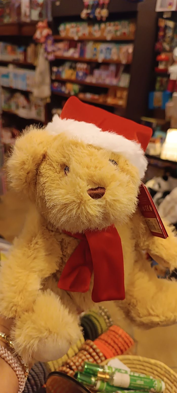 PELUCHE OURSON DE NOEL KEELECO